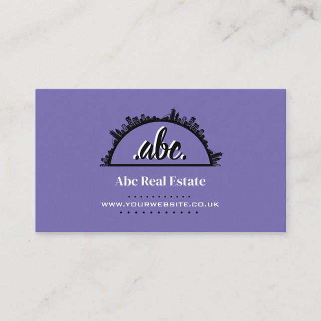 Real Estate Business Card (Front)