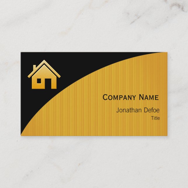 Real Estate Business Card (Front)