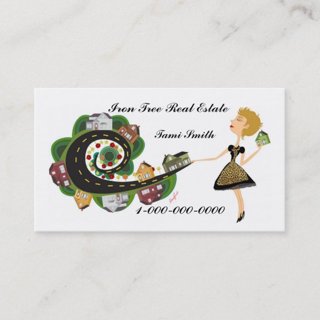 Real Estate Business Card (Front)