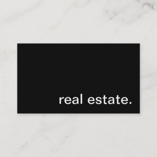 Real Estate Business Card
