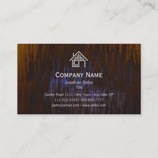 Real Estate Business Card (Front)