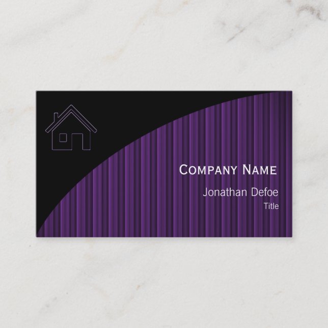 Real Estate Business Card (Front)