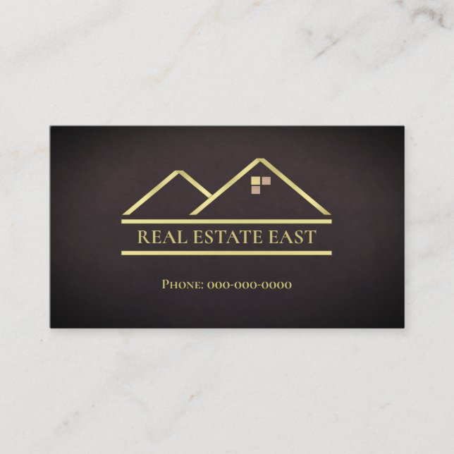 Real Estate Business Card (Front)