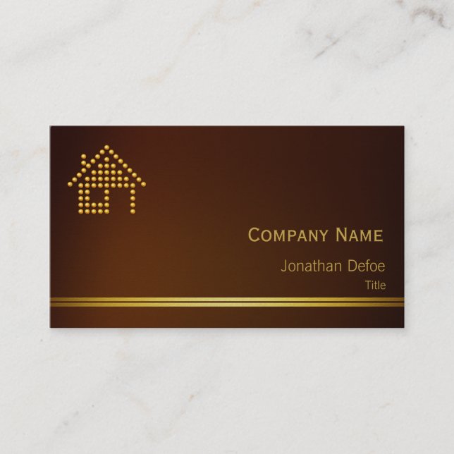 Real Estate Business Card (Front)