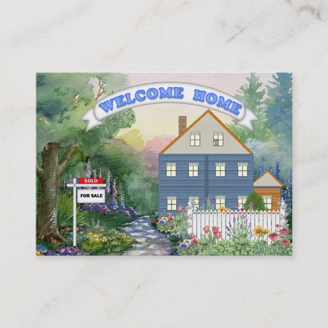 Real Estate Business Card - SRF (Front)