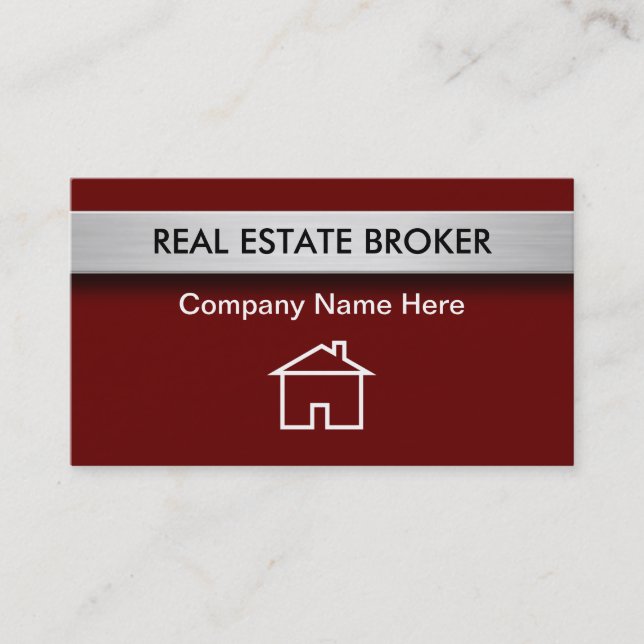 Real Estate Business Cards (Front)