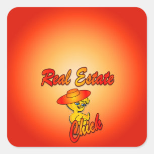 Real Estate Chick #5 Sticker