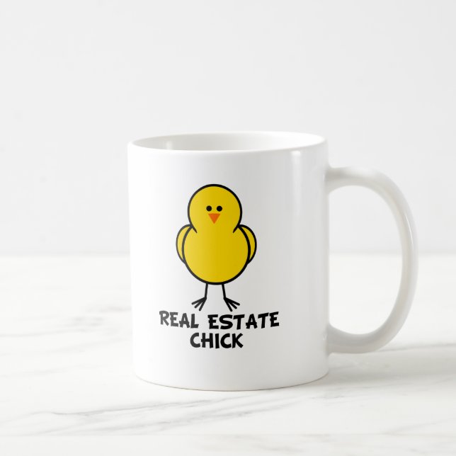 Real Estate Chick Coffee Mug (Right)