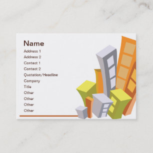 Real Estate - Chubby Business Card