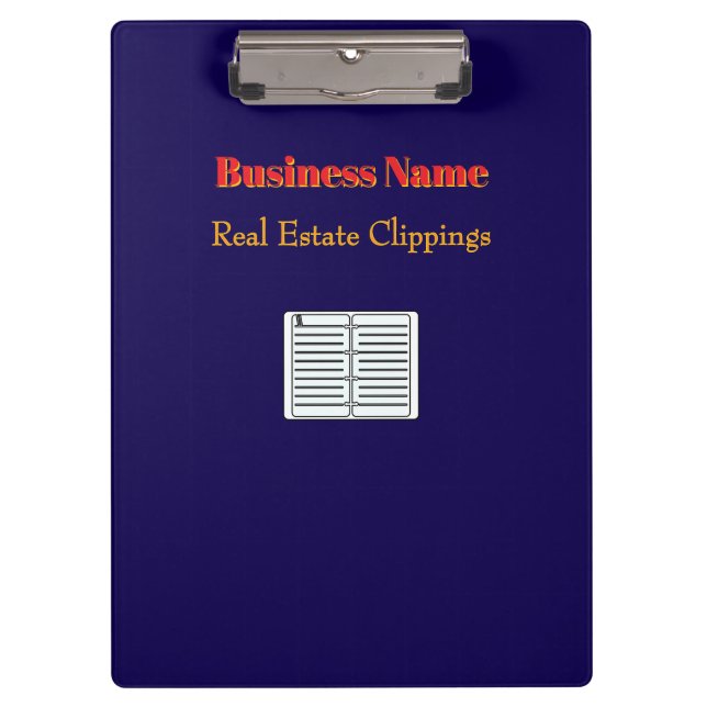 Real Estate  Clipboard (Front)