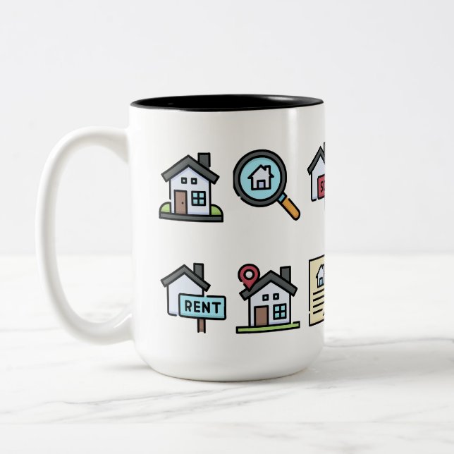 Real Estate Coffee Cup Designed (Left)