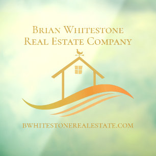 Real Estate Company Gold House Custom Marketing