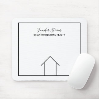 Real Estate Company House Personalised Realtor Mouse Pad