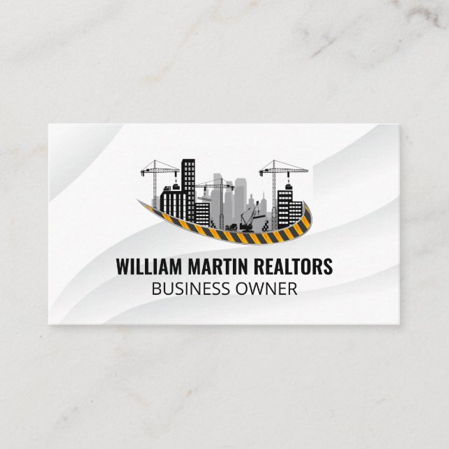 Real Estate | Construction Development Business Card (Front)