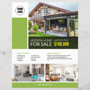 Real Estate Custom Editable Flyer