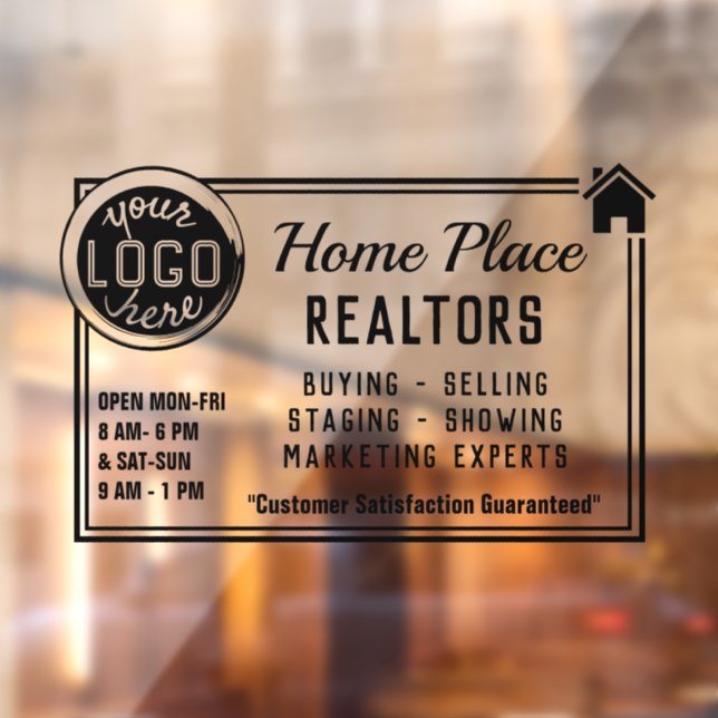 Real Estate Custom Realtor Logo Easy Advertising W (Sheet 2)