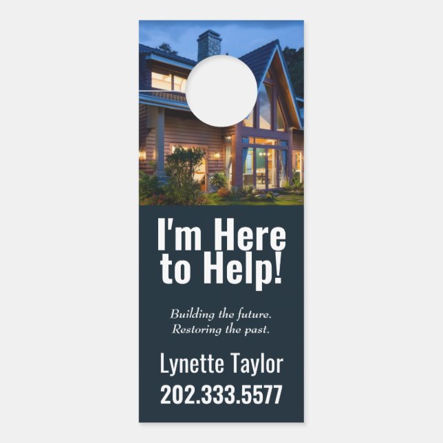 Real Estate Door Hanger (Front)