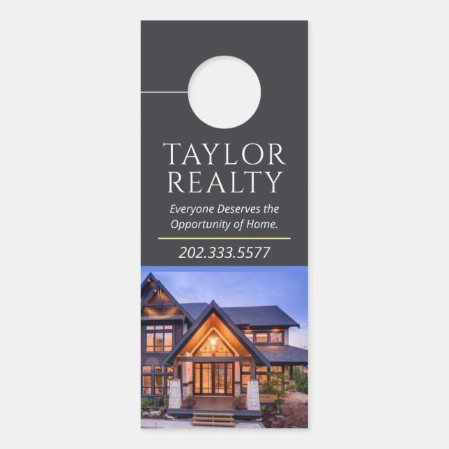Real Estate Door Hanger (Front)