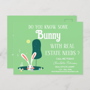 Real Estate Easter Marketing Farming Holiday Postcard