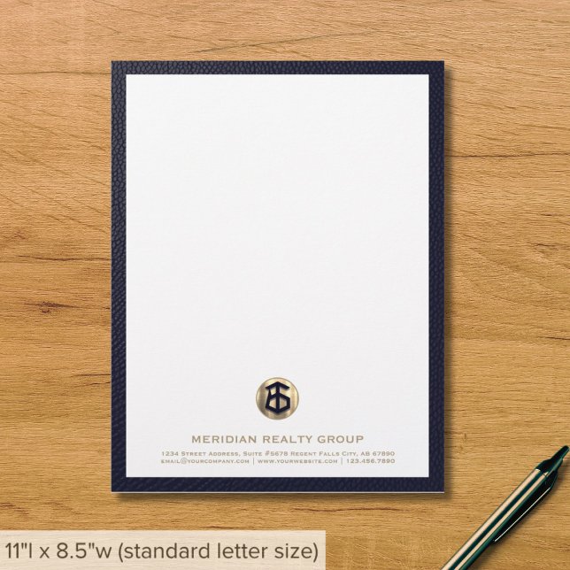 Real Estate Elegant Letterhead for Correspondence (Creator Uploaded)