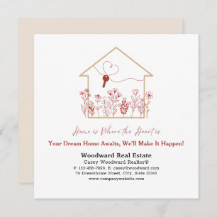 Real Estate Farming Modern Marketing Mailers Card