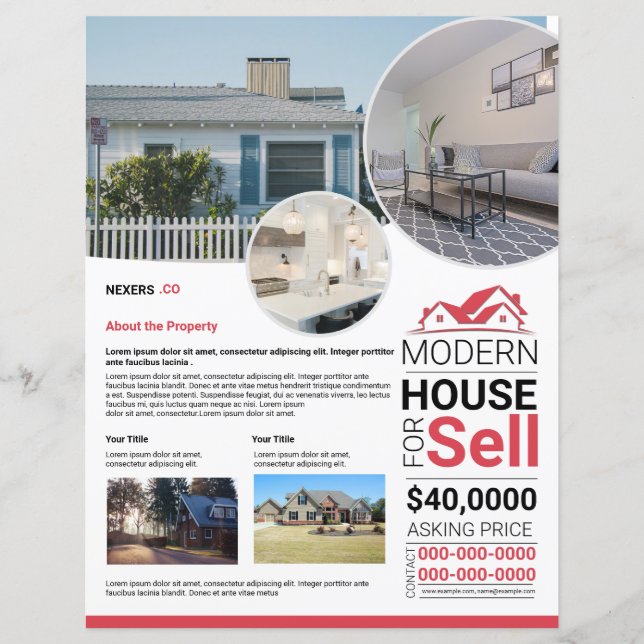 Real Estate Flyer Template (Front)