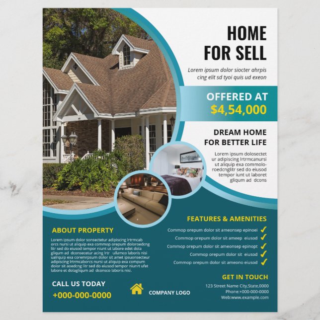 Real Estate Flyer Template (Front)