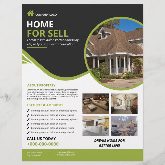 Real Estate Flyer Template (Front)