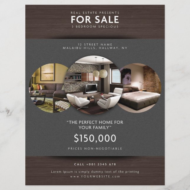 real estate flyer template easy download 300 DPI.j (Front)