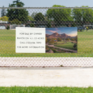 Real Estate For Sale By Owner Custom Photo Sales Banner