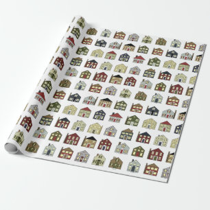 Real Estate Gift Wrapping Paper