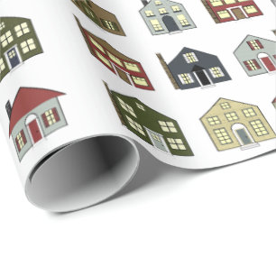 Real Estate Gift Wrapping Paper