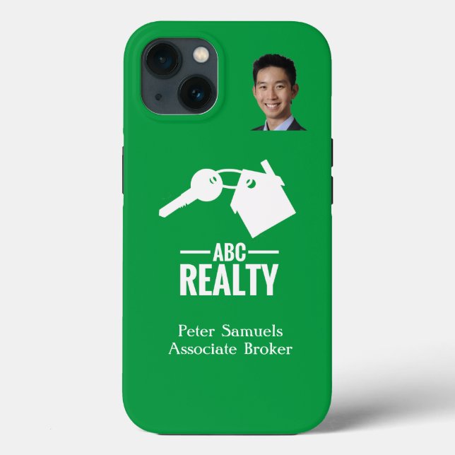 Real Estate Green Branded iPhone 13 Case-Mate Case (Back)