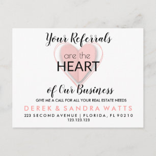 real estate Happy Valentine's Day Announcement Pos