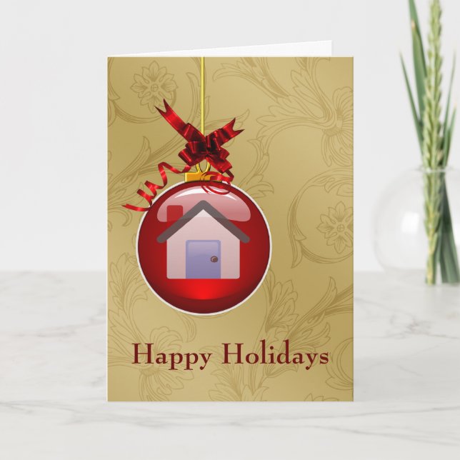 real estate Holiday Cards (Front)