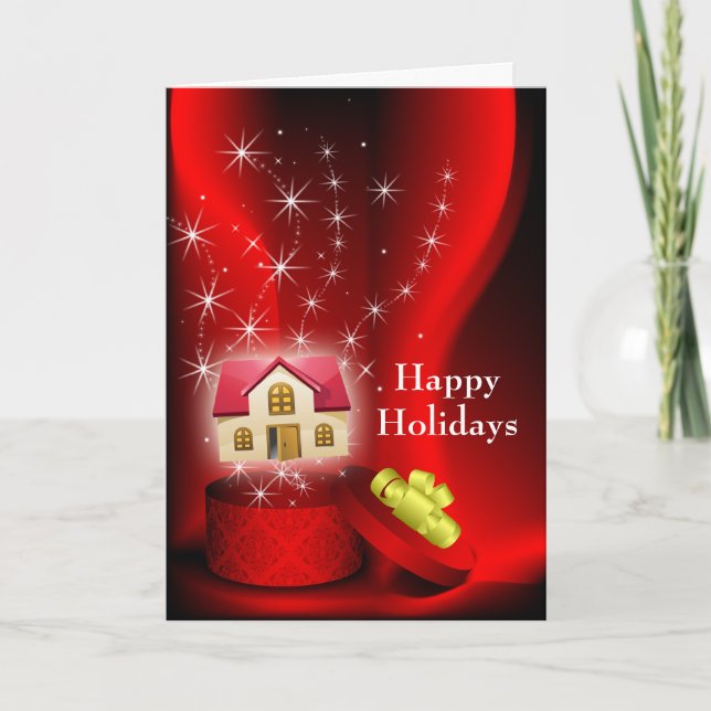 real estate Holiday Cards (Front)