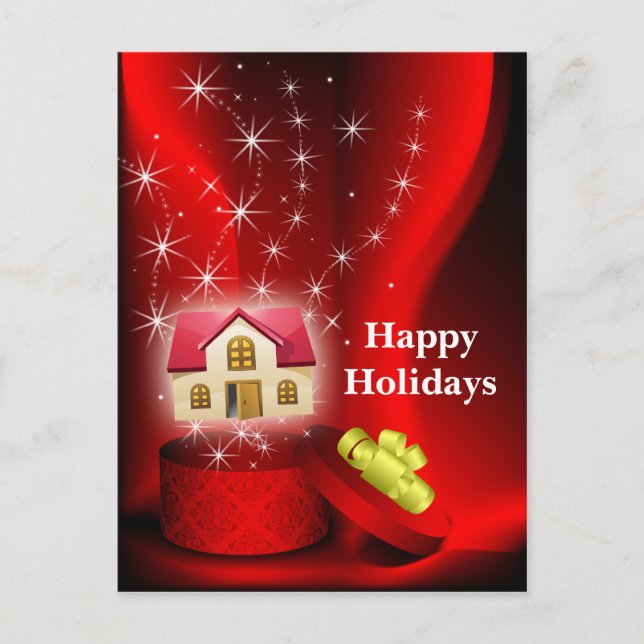 real estate Holiday Cards (Front)