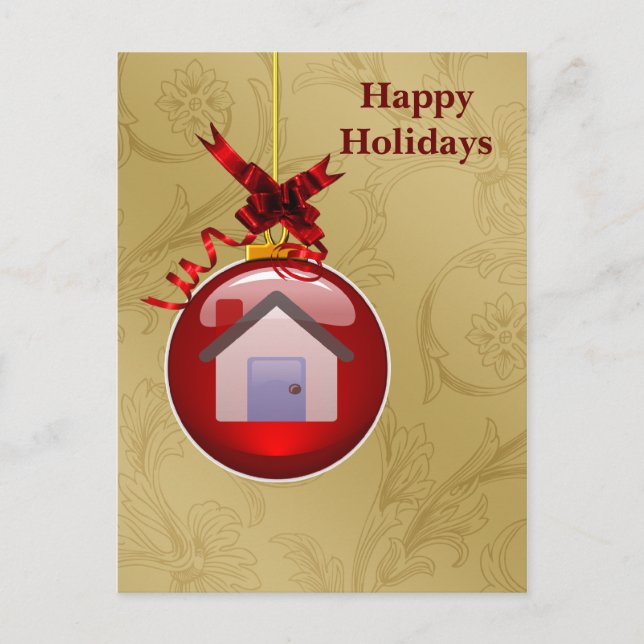 real estate Holiday Cards (Front)