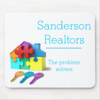 Real Estate, Home insurance, Realtor, estate agent Mouse Pad