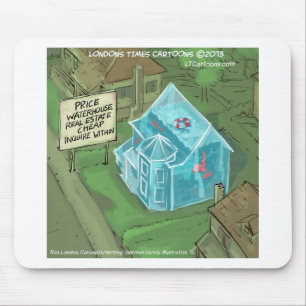 Real Estate Home Sales Nightmare Funny Mouse Pad