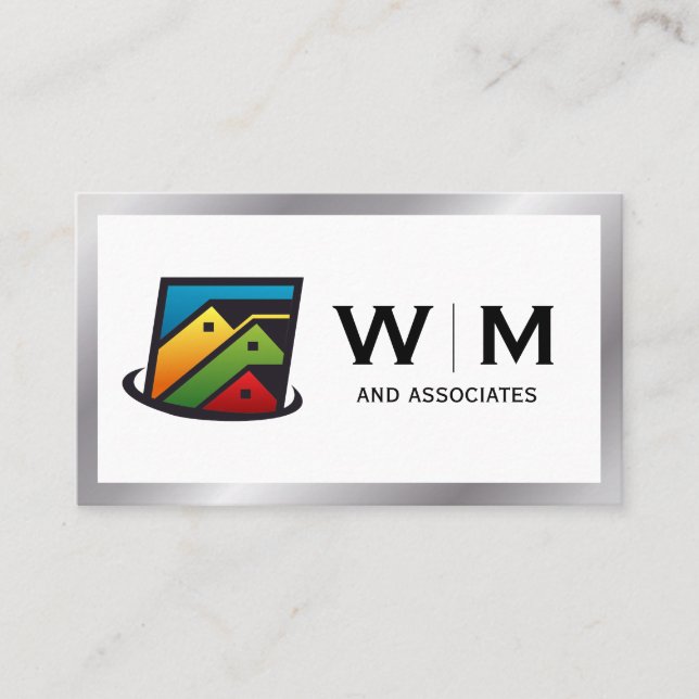 Real Estate Homes Business Card (Front)