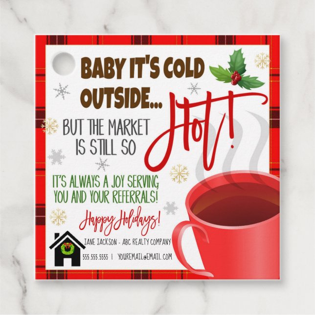 Real Estate Hot Market Tag (Front)