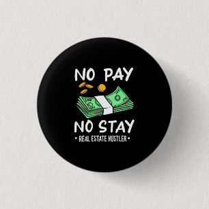 Real Estate Hustler 3 Cm Round Badge