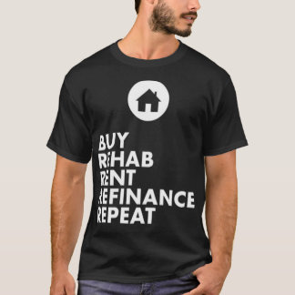 Real Estate Investor golftowel golfhair T-Shirt