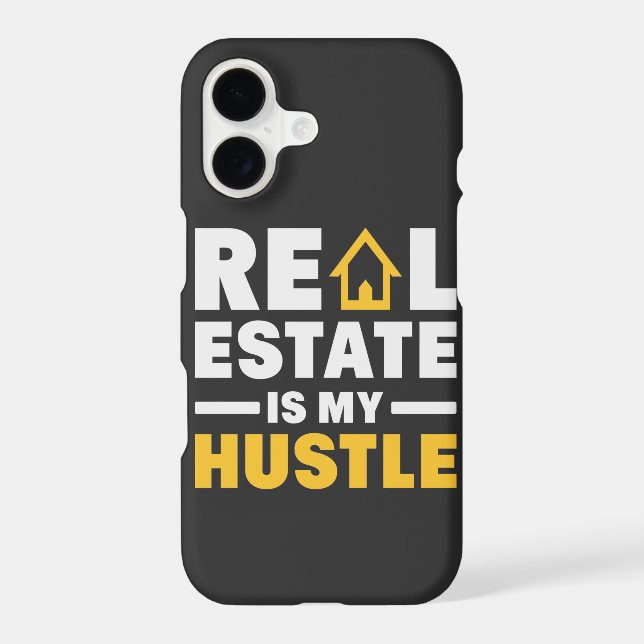 Real Estate is my Hustle Realtor   iPhone Case (Back)