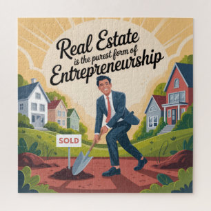 Real Estate Is The Purest Form Of Entrepreneurship Jigsaw Puzzle