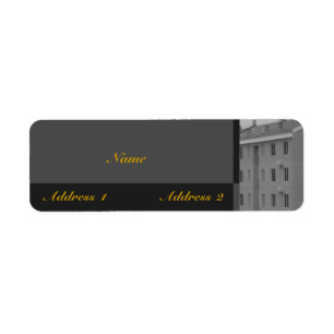Real Estate Label Return Address Label