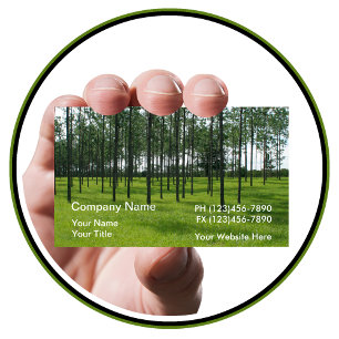 Real Estate Land Sales Business Card