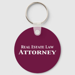 Real Estate Law Attorney Gifts Key Ring