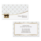 Real Estate Luxury Quilted Professional Agent
